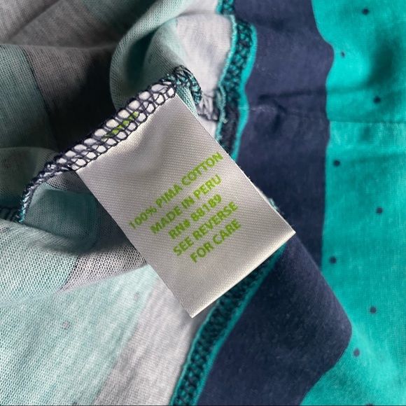 Lilly Pulitzer Gretchen Blue Tropez Polka Dot Dress Size Large - Picture 10 of 13